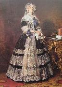 Franz Xaver Winterhalter Portrait of the Queen USA oil painting artist